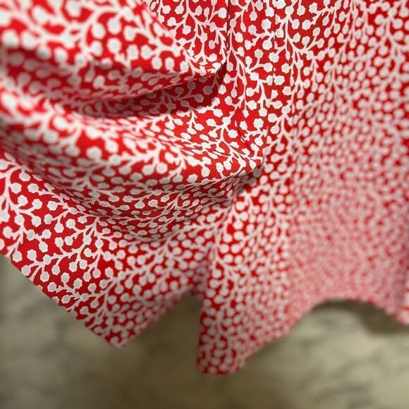 French Connection Elao Evening Dew Romper Playsuit Shanghai Red Multicolor - Picture 8 of 12